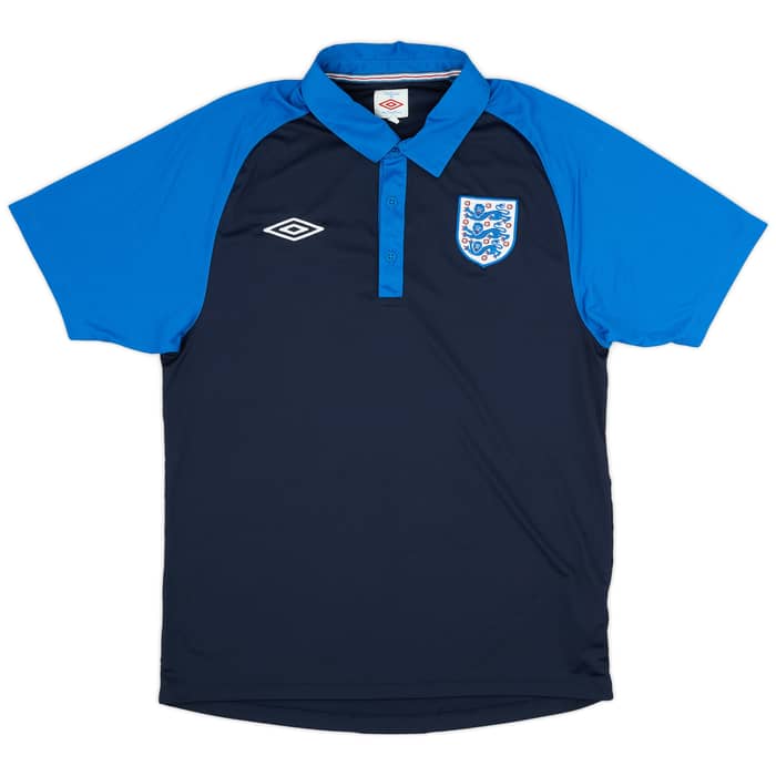 2010-11 England Umbro Polo Shirt - 10/10 - (M)