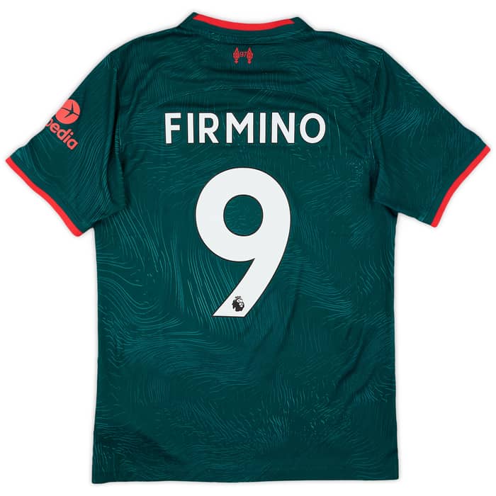 2022-23 Liverpool Third Shirt Firmino #9 - 9/10 - (S)
