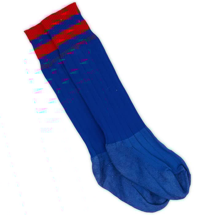 1984-89 Barcelona Home Socks - 8/10 - (S)