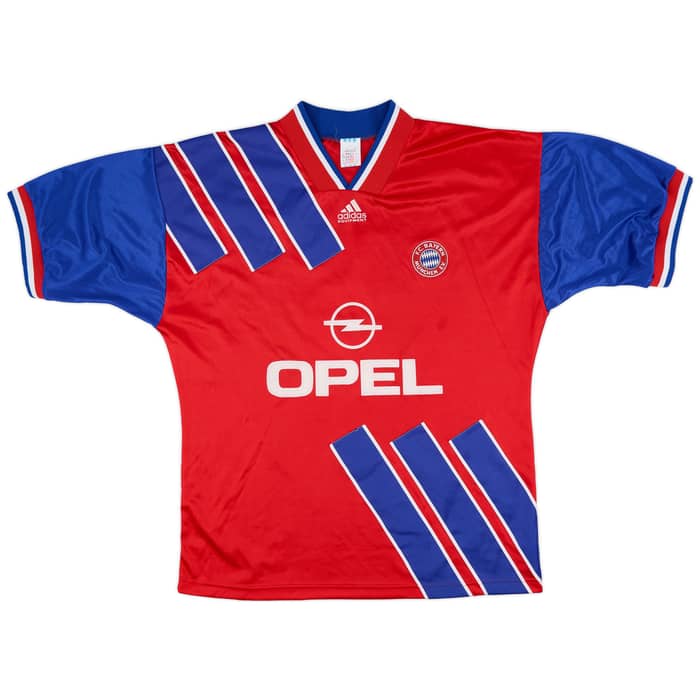 1993-95 Bayern Munich Home Shirt #5 - 8/10 - (XL)
