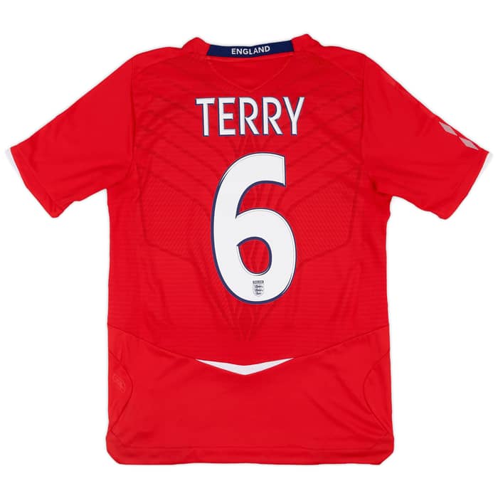 2008-10 England Away Shirt Terry #6 - 9/10 - (S)