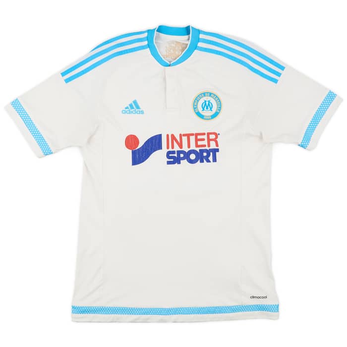 2015-16 Olympique Marseille Home Shirt Batshuayi #22 - 5/10 - (S)