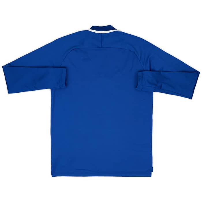 2017-18 Chelsea Nike 1/4 Zip Drill Top - 7/10 - (M)