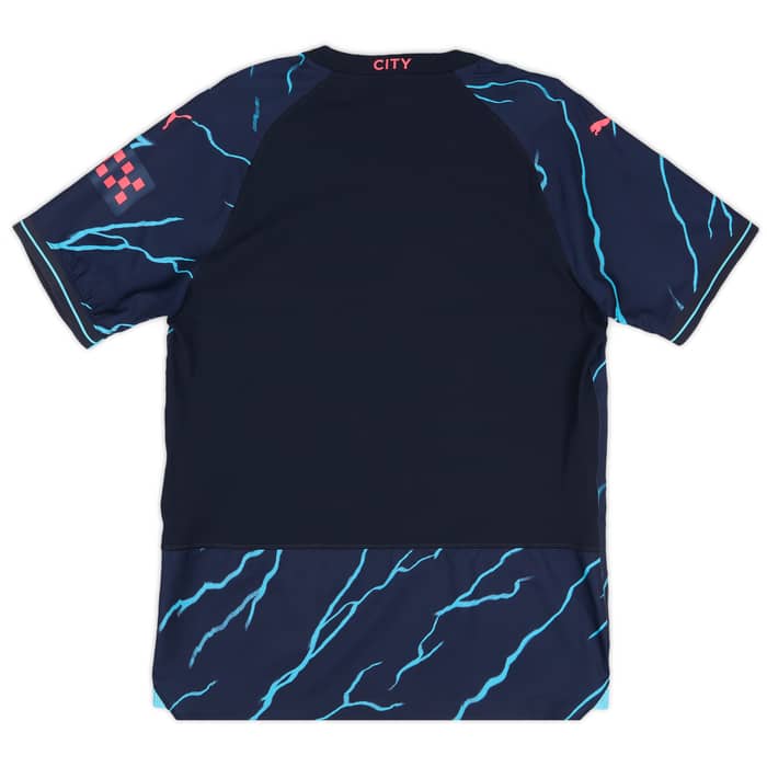 2023-24 Manchester City Player Issue Third European Shirt