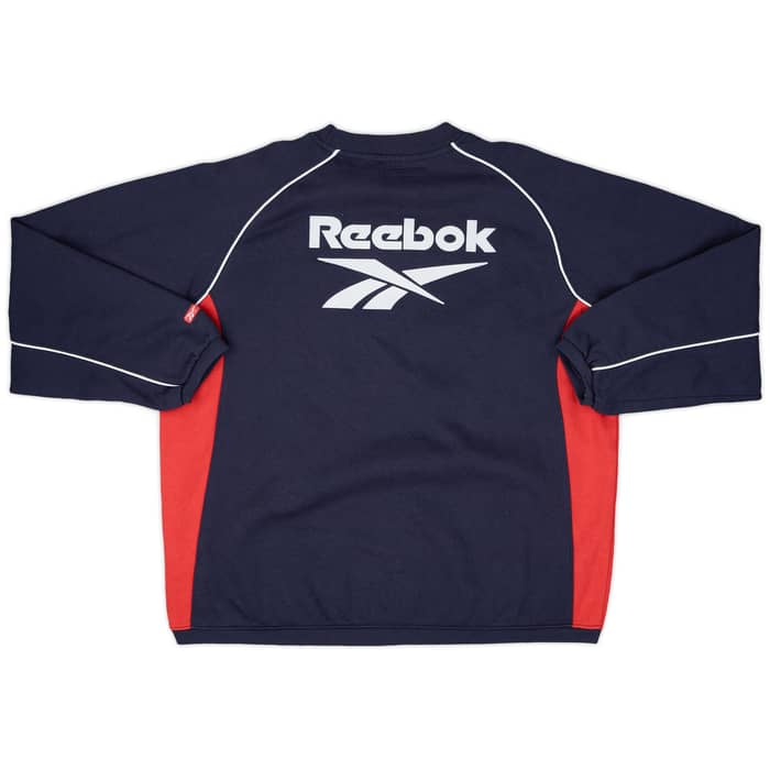 1999-01 Liverpool Reebok Sweat Top - 8/10 - (XL)