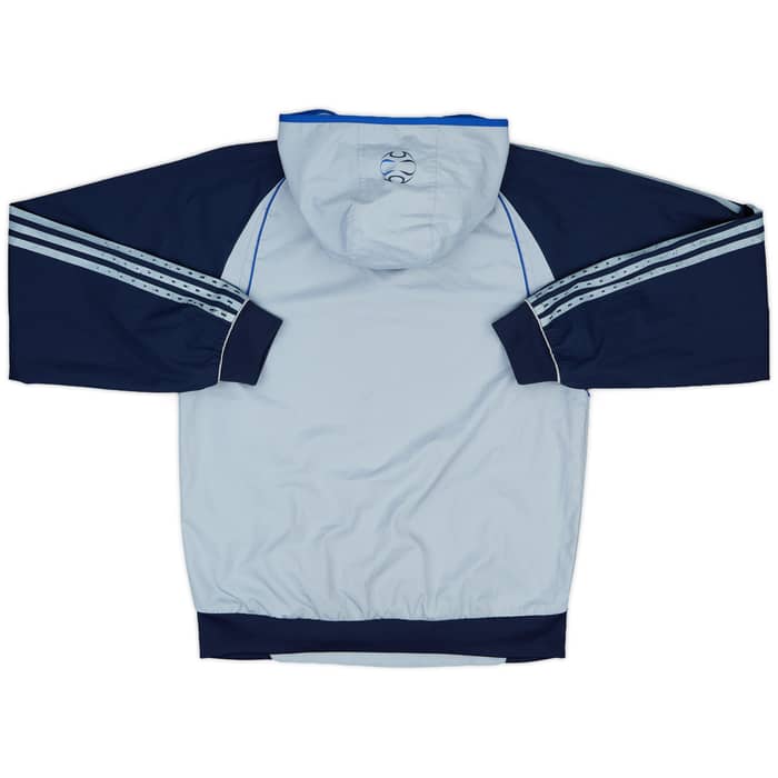 2006-07 Chelsea adidas 1/4 Zip Hooded Drill Top - 6/10 - (S)