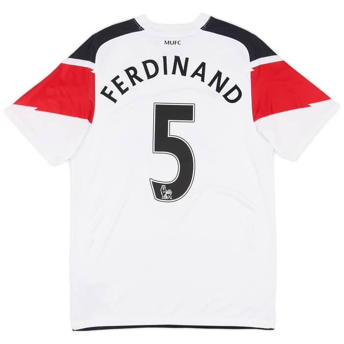 2010-12 Manchester United Away Shirt Ferdinand #5 - 8/10 - (S)
