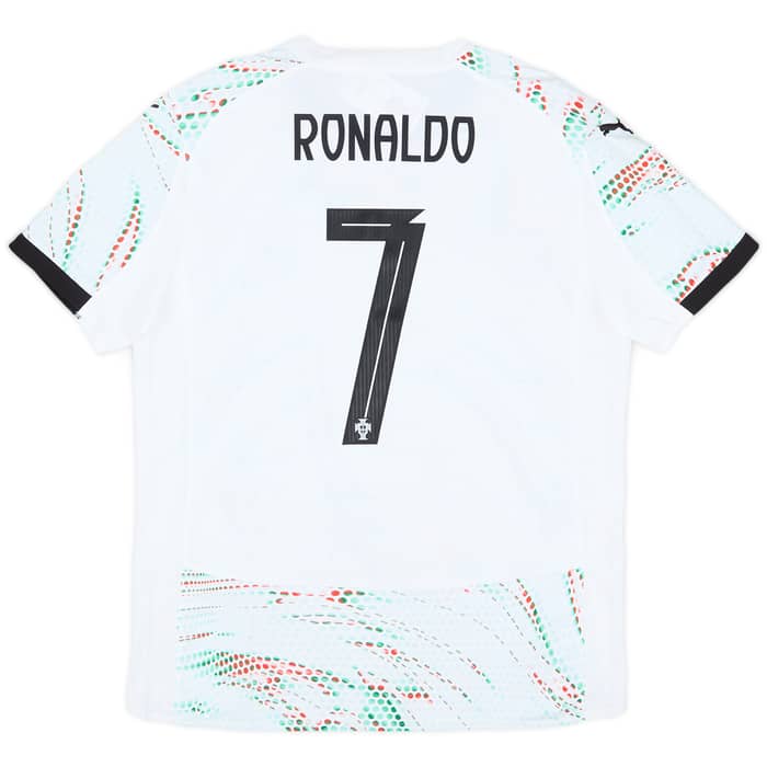 2025-26 Portugal Authentic Away Shirt Ronaldo #7