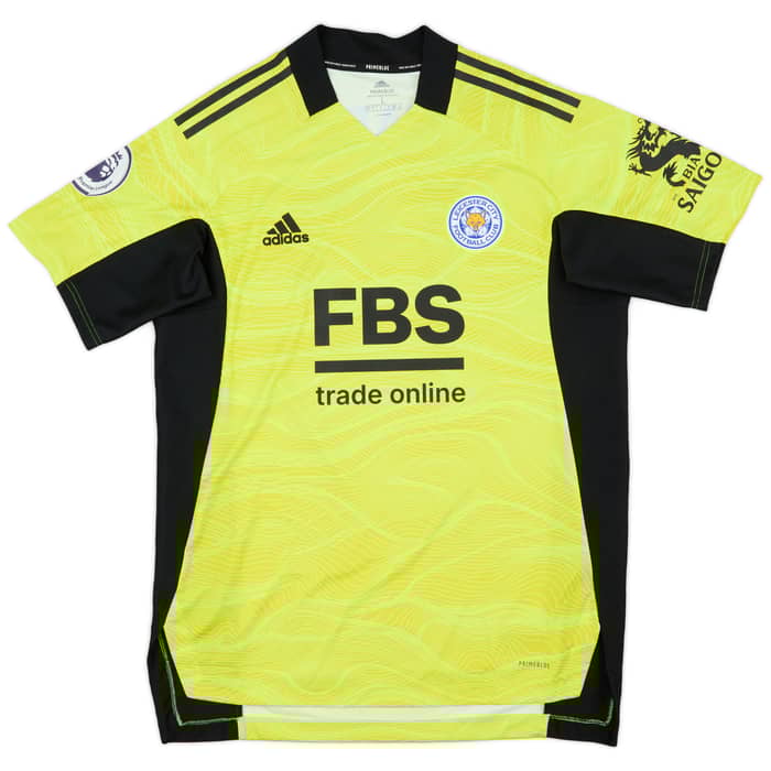 2021-22 Leicester Match Issue GK Shirt Ward #12