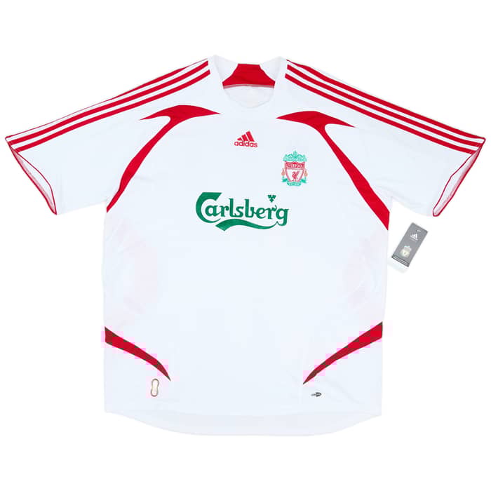 2007-08 Liverpool Away Shirt Gerrard #8 (XXL)