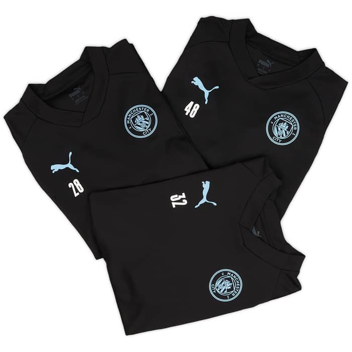 2022-23 Manchester City Player Issue Training Shirt # - 5/10