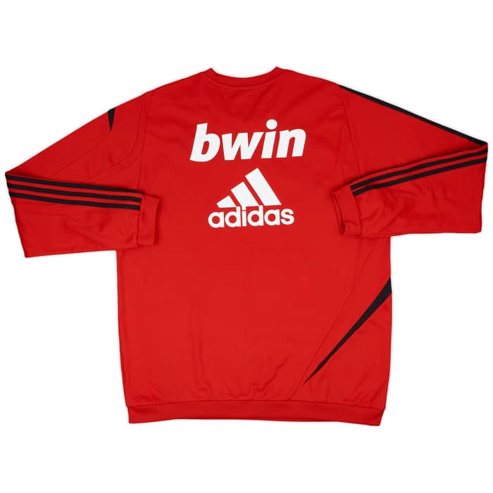 2009-10 AC Milan adidas Sweat Top - 8/10 - (XXL)