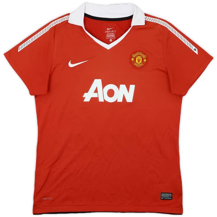 2010-11 Manchester United Home Shirt Rooney #10 - 7/10 - (Women's M)