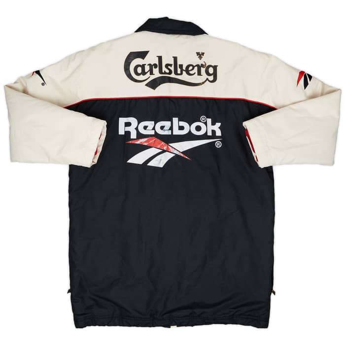 1996-97 Liverpool Reebok Padded Bench Coat - 6/10 - (S)