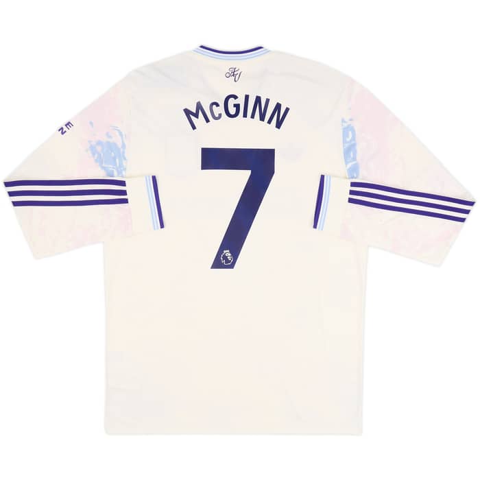 2025-26 Aston Villa Third L/S Shirt McGinn #7