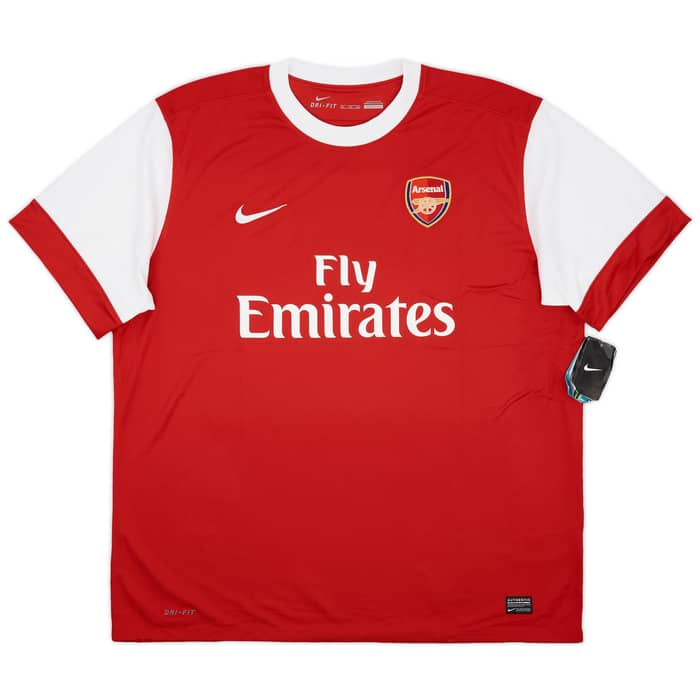 2010-11 Arsenal Home Shirt Fabregas #4 (XXL)