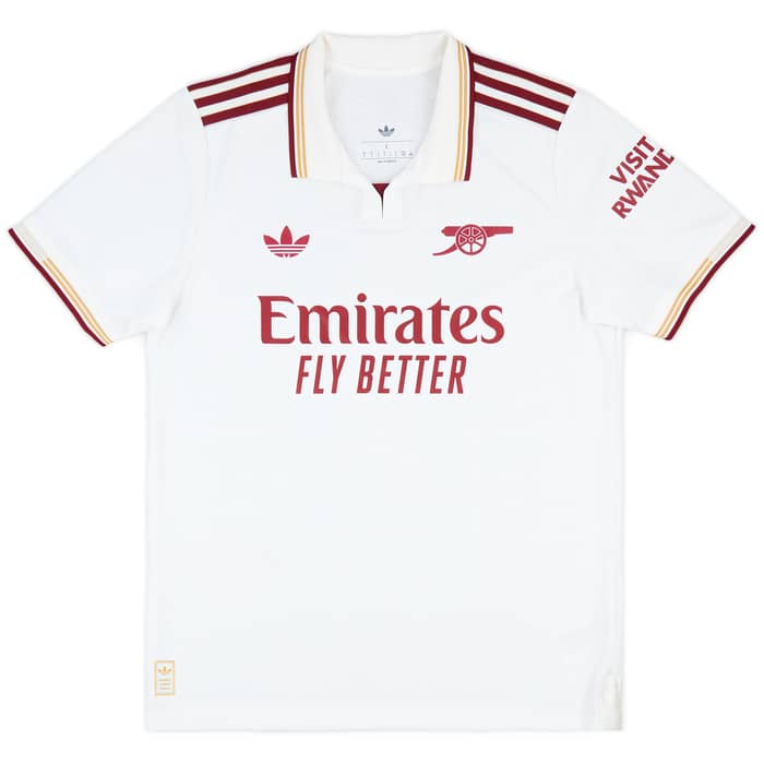 2025-26 Arsenal Authentic Third Shirt Rice #41