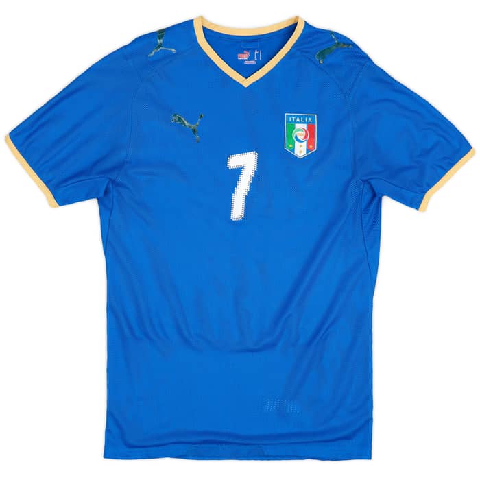 2007-08 Italy Home Shirt Del Piero #7 - 6/10 - (S)