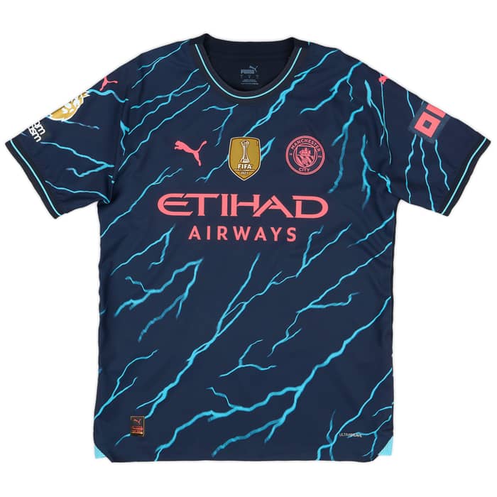 2023-24 Manchester City Player Issue Third Shirt De Bruyne #17
