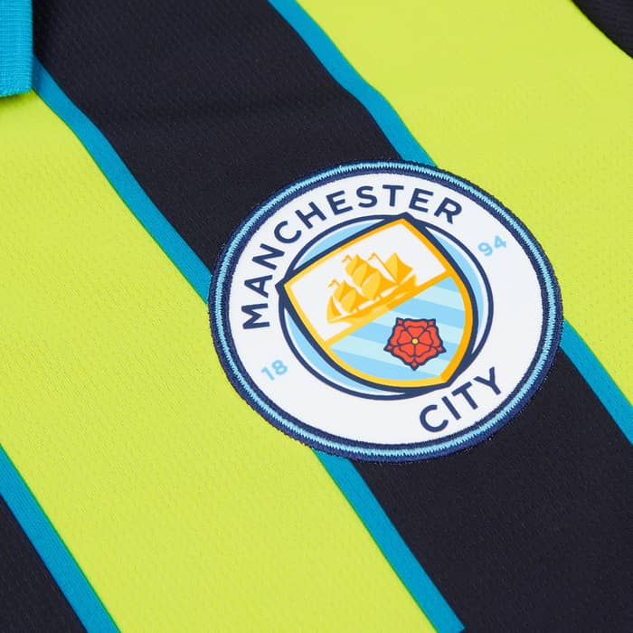 2024-25 Manchester City Away Shirt Haaland #9 (XL.Kids)