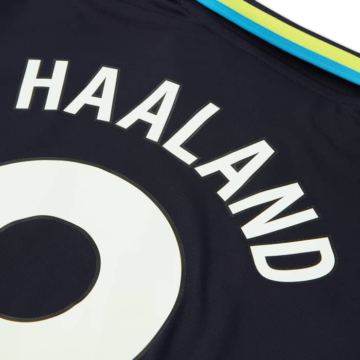 2024-25 Manchester City Away Shirt Haaland #9 (XL.Kids)