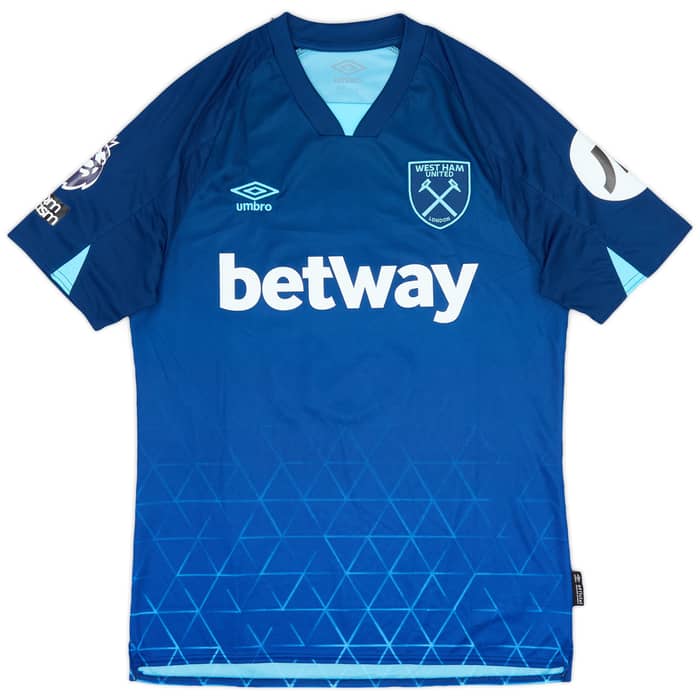 2023-24 West Ham Match Issue Third Shirt Coufal #5