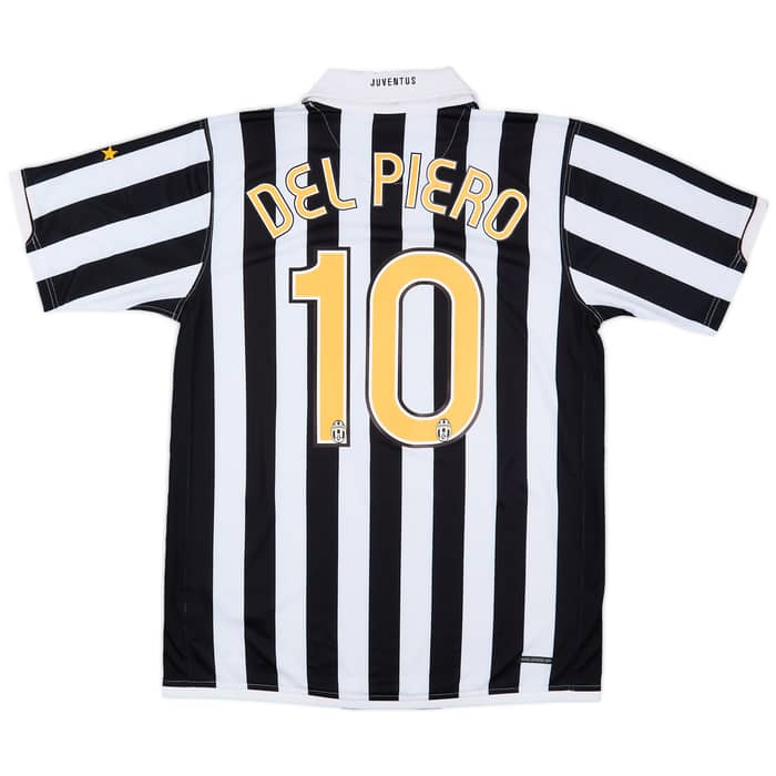 2006-07 Juventus Home Shirt Del Piero #10 (L)