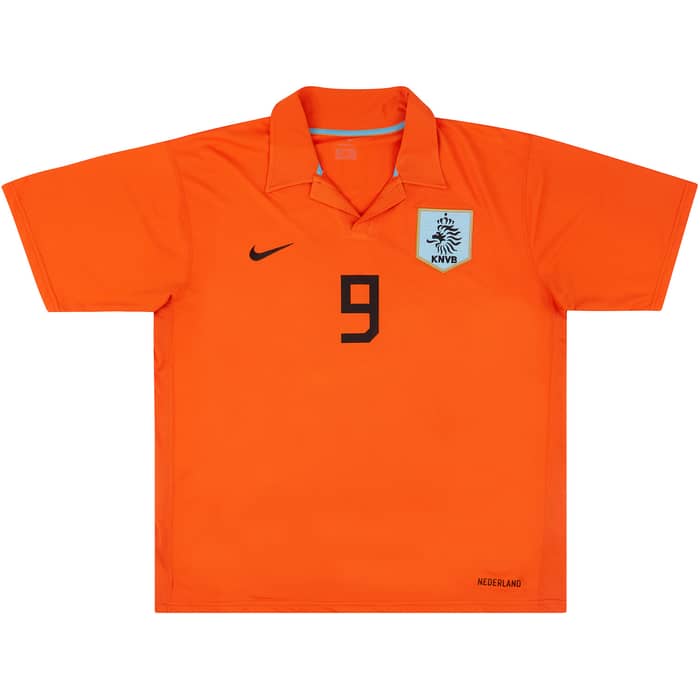2006-08 Netherlands Home Shirt V.Nistelrooy #9