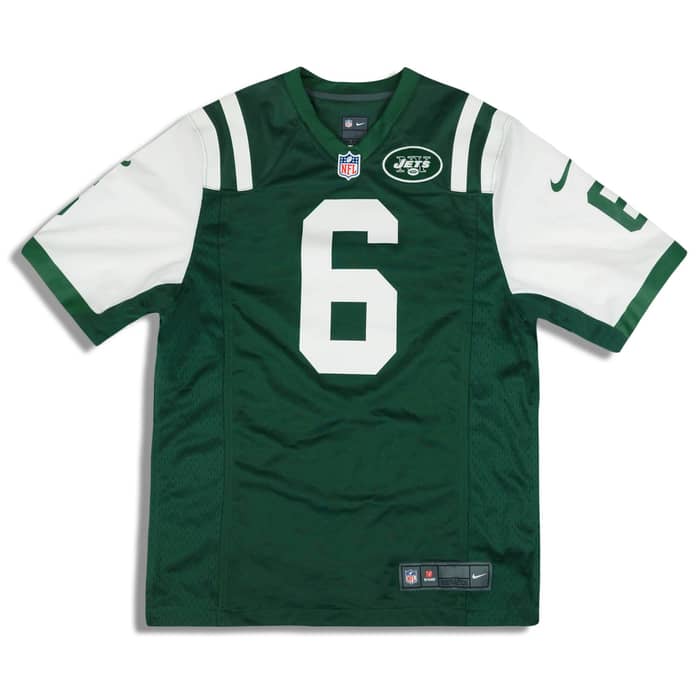 2012-13 New York Jets Sanchez #6 Nike Game Jersey (Home) L