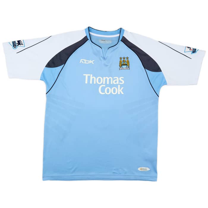 2006-07 Manchester City Home Shirt Reyna #6 - 7/10 - (L)