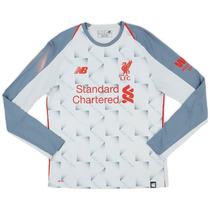 2018-19 Liverpool Third L/S Shirt Mane #10 - 6/10 - (S)