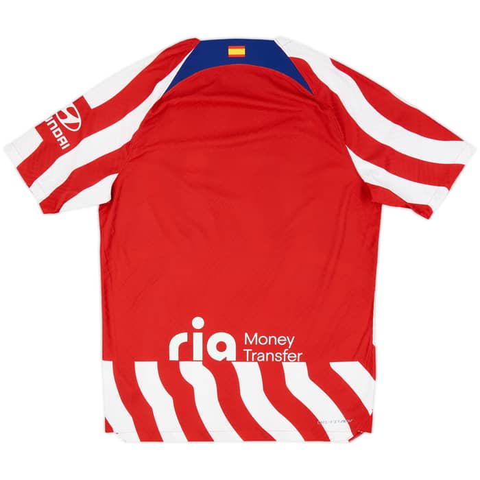 2022-23 Atletico Madrid Authentic Home Shirt (M)