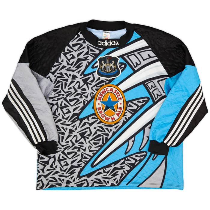 1995-96 Newcastle GK Shirt Hislop #15 - 8/10 - (XL)