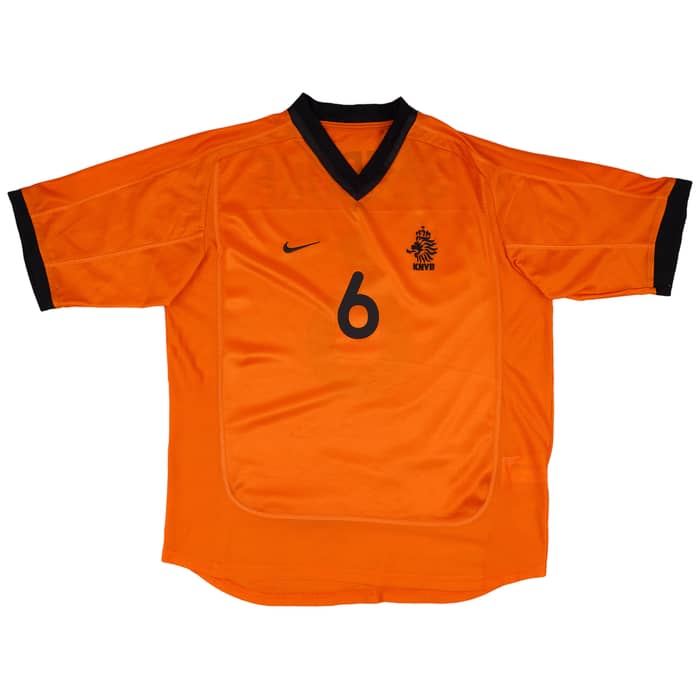 2000-02 Netherlands Home Shirt Seedorf #6 - 8/10 - (XL)