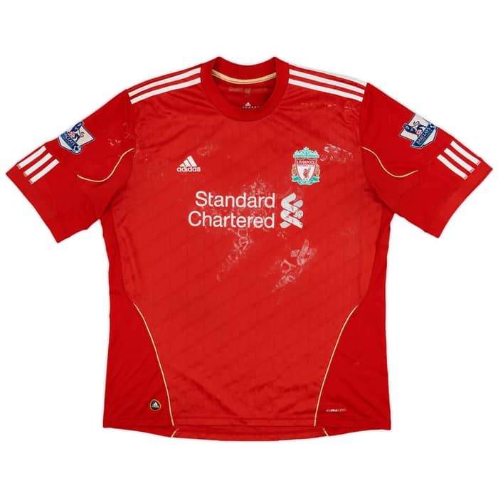 2010-12 Liverpool Home Shirt Carragher #23 - 4/10 - (XXL)