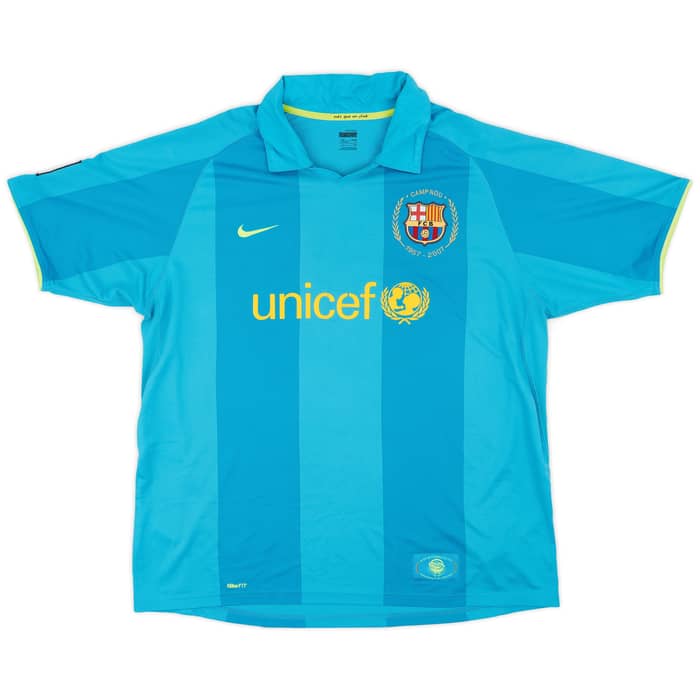 2007-09 Barcelona Away Shirt Messi #19 - 6/10 - (XXL)