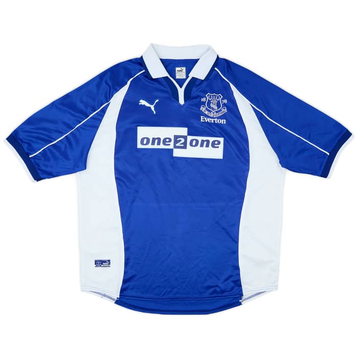 2000-02 Everton Home Shirt Alexandersson #7 - 6/10 - (XL)