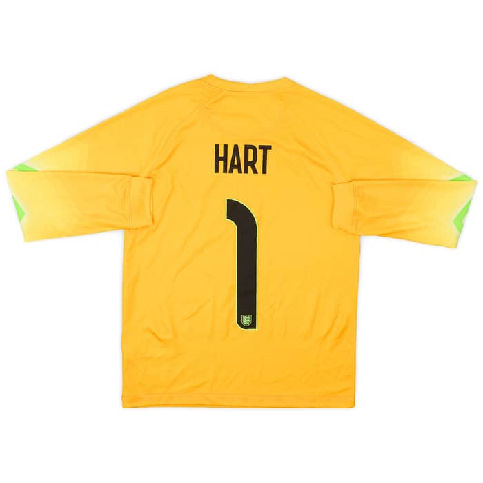 2014-15 England GK Shirt Hart #1 - 8/10 - (L.Boys)