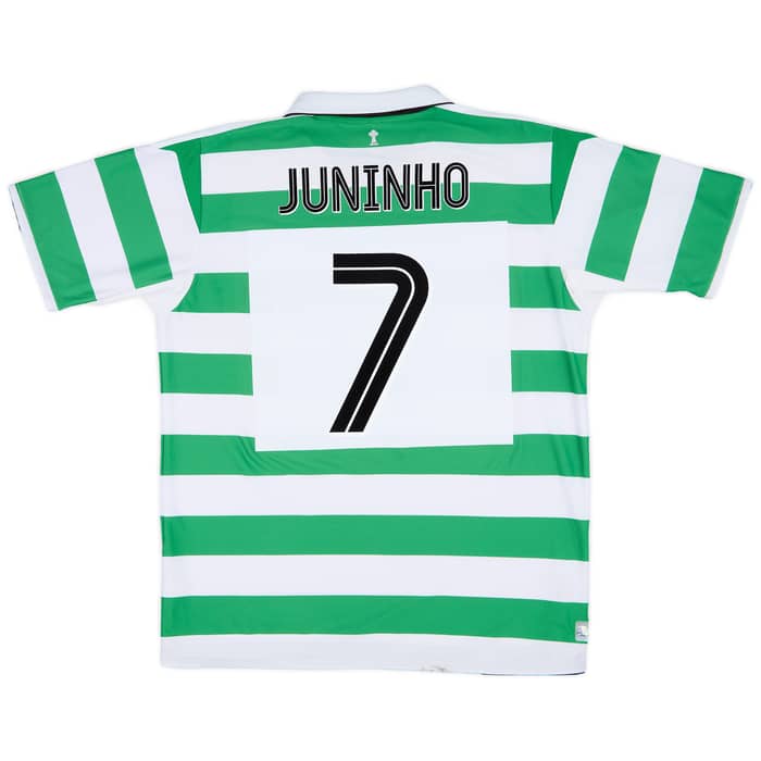 2004-05 Celtic Home Shirt Juninho #7 - 6/10 - (XL)