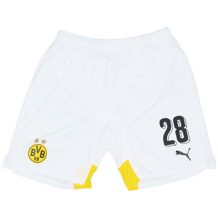 2015-16 Borussia Dortmund Player Issue Third Shorts #28 - 9/10 - (XL)