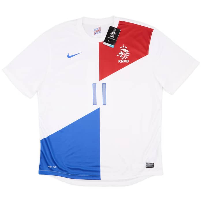 2013-14 Netherlands Away Shirt Robben #11 (XL)