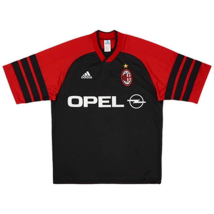 1998-99 AC Milan adidas Training Shirt - 8/10 - (M)
