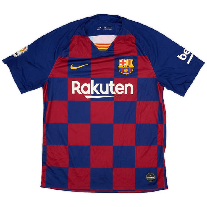 2019-20 Barcelona Home Shirt Messi #10 - 5/10 - (L)