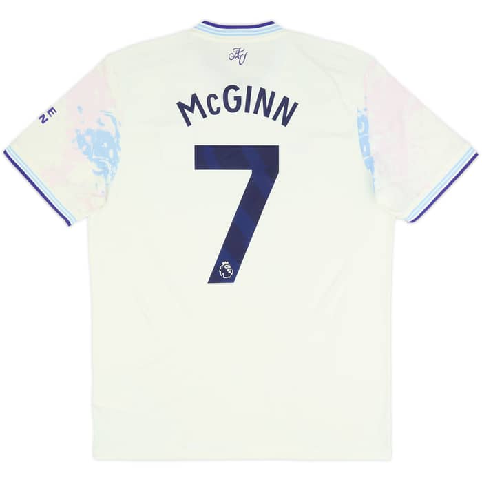 2025-26 Aston Villa Third Shirt McGinn #7