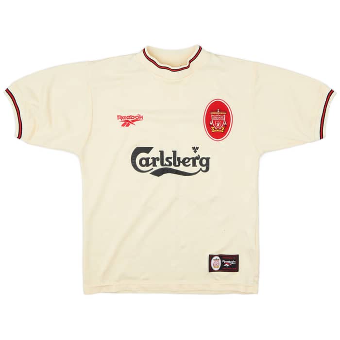 1996-97 Liverpool Away Shirt Redknapp #11 - 5/10 - (S)