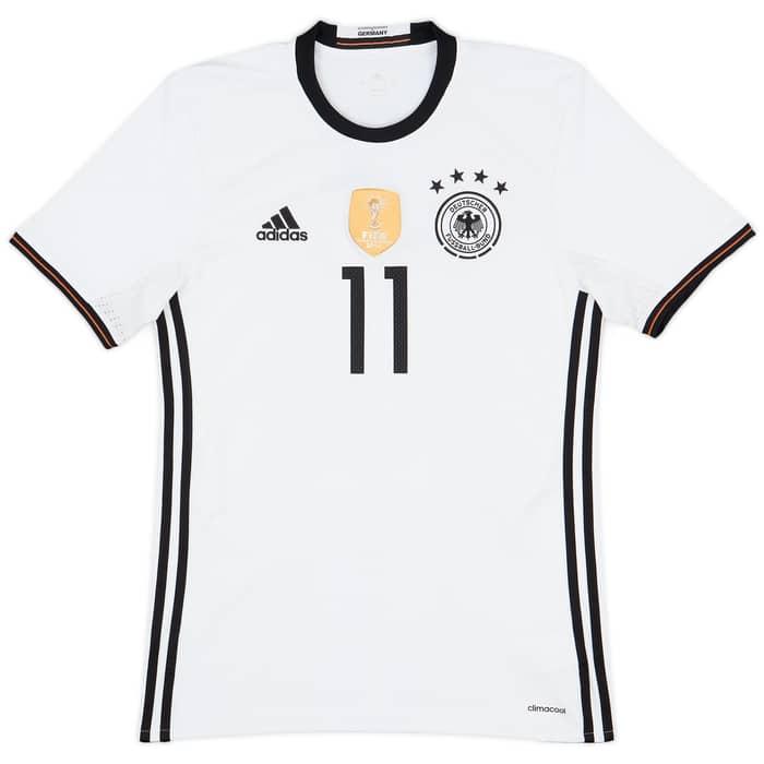 2015-16 Germany Home Shirt Draxler #11 - 10/10 - (S)
