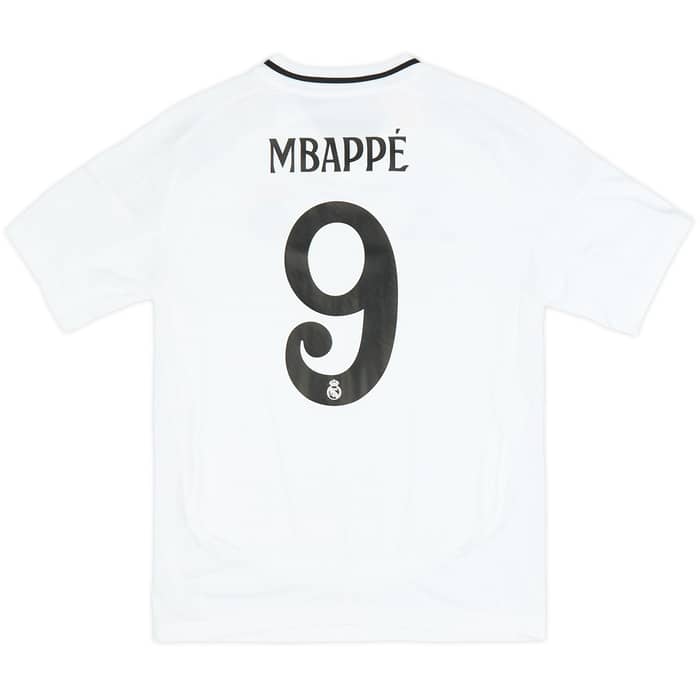 2024-25 Real Madrid Home Shirt Mbappe #9 (KIDS)