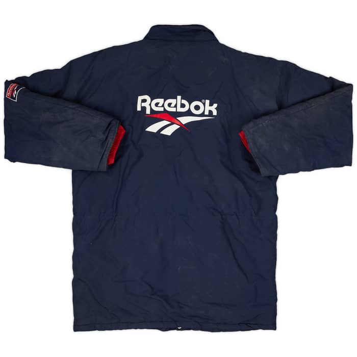 1990s Reebok Template Hooded Rain Jacket - 7/10 - (M)