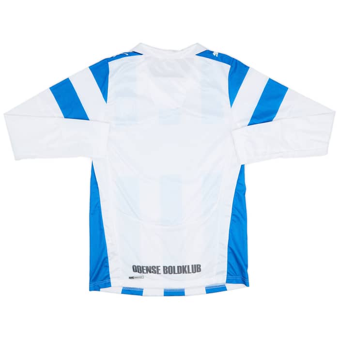 2008-09 OB Odense Home L/S Shirt - 9/10 - (M)