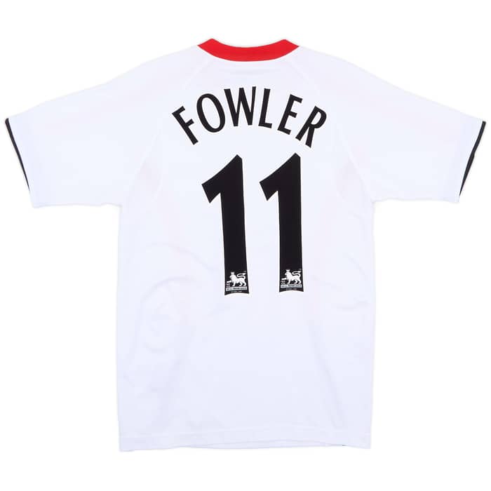 2005-06 Liverpool Away Shirt Fowler #11 - 9/10 - (XS)